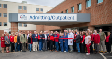 Ribbon cutting ceremony for VitalSolution's new cath lab program at Covenant Health Cumberland