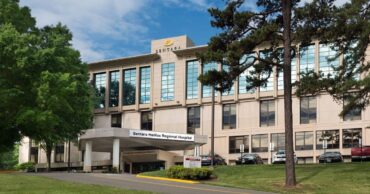 exterior of Sentara Halifax Regional Hospital and new interventional cardiology program with VitalSolution